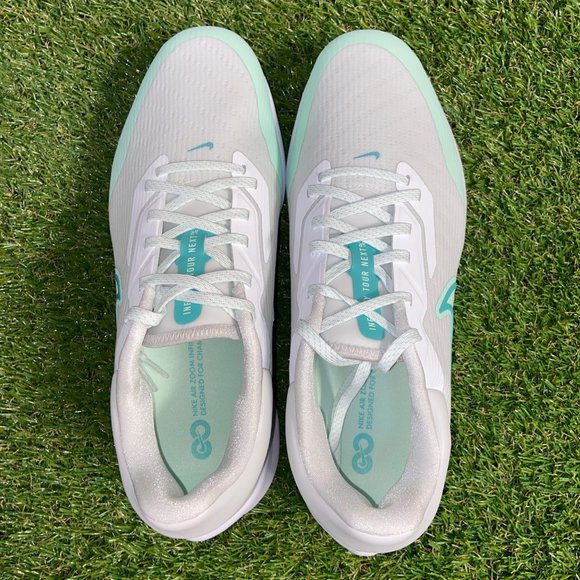 Nike Air Zoom Infinity Tour Next% White Mint Golf Shoes DC5221-143 Men’s main image 6